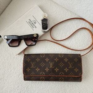 Vintage Louis Vuitton Twin Pochette GM Crossbody/Clutch